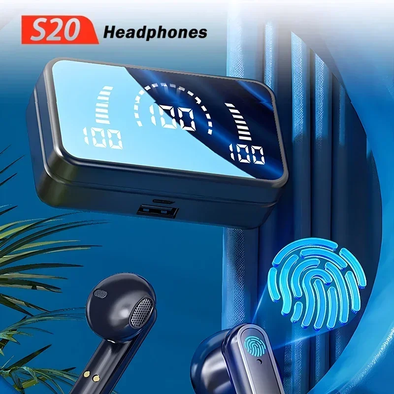 TWS S20 Earphone Bluetooth Wir - đánh giá và giá Wireless Earbuds Tws