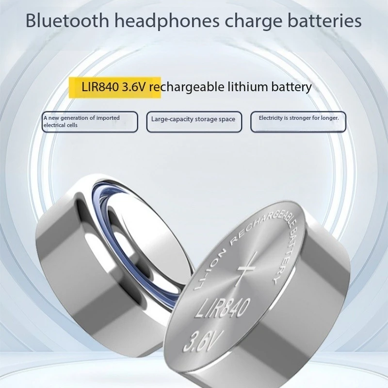 3.6V 18mAh LIR840 Steel Shell  - đánh giá và giá Wireless Earbuds Tws
