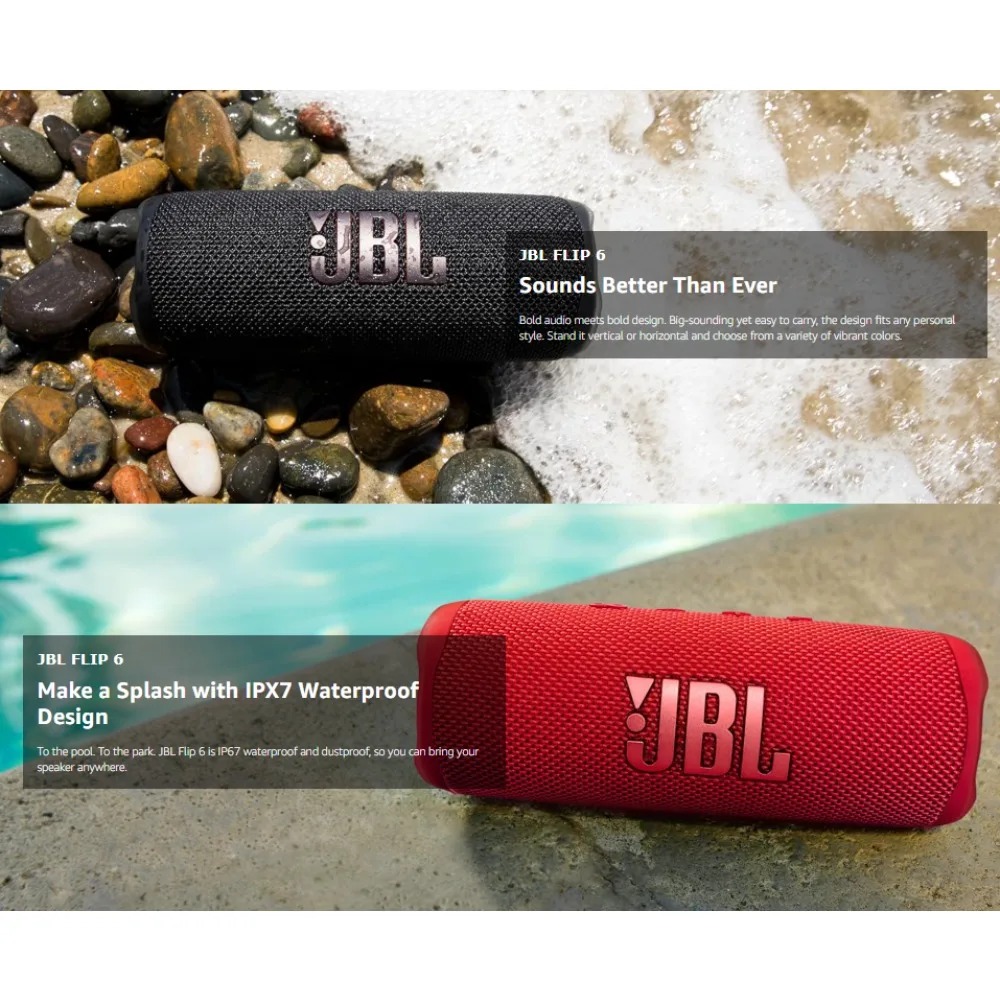 JBL FLIP6 Portable Bluetooth S - đánh giá và giá Jbl Speaker Flip 6