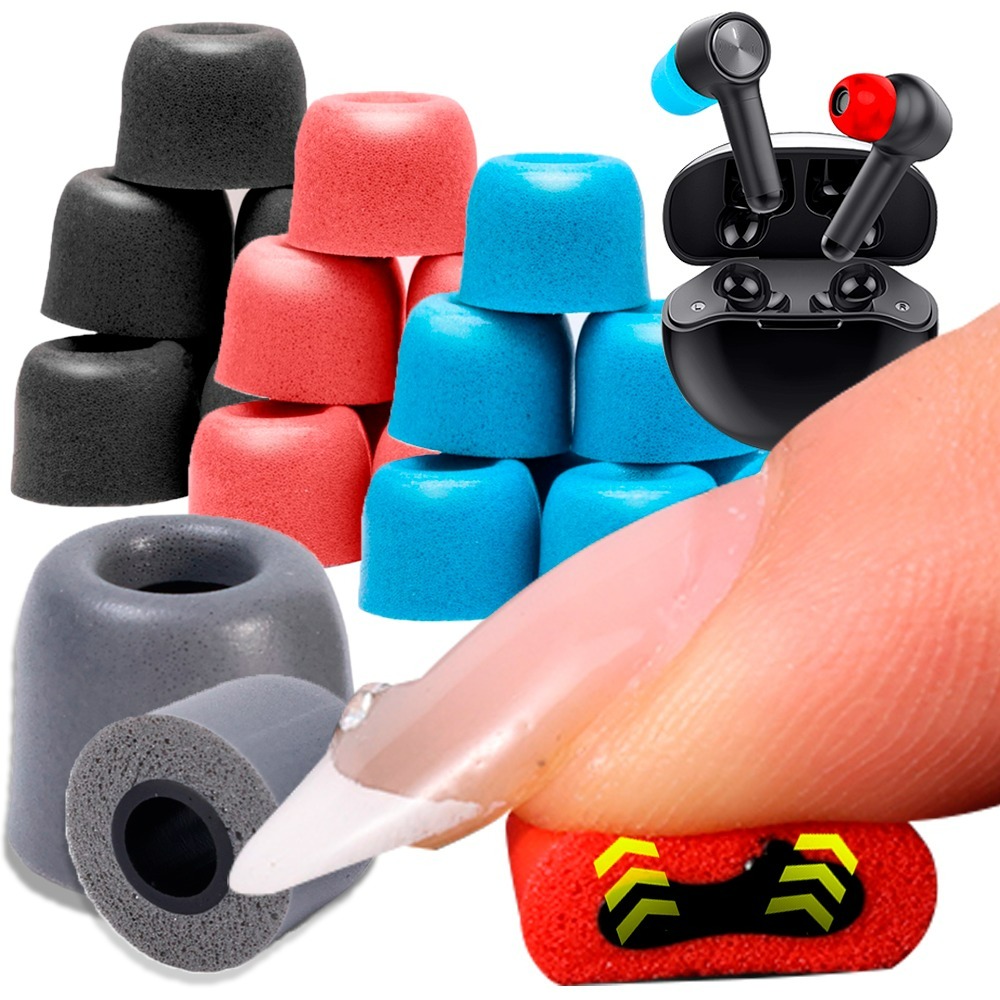 6-1Pair S/M/L Soft Memory Foam - đánh giá và giá Earphone Foam Tip