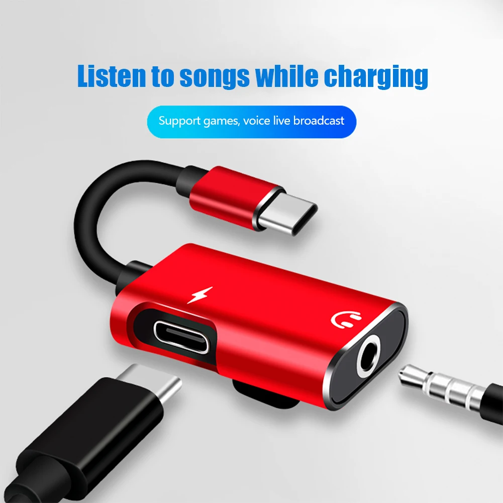 Type C To 3.5mm Jack Adapter F - đánh giá và giá Earphone Splitter Jack