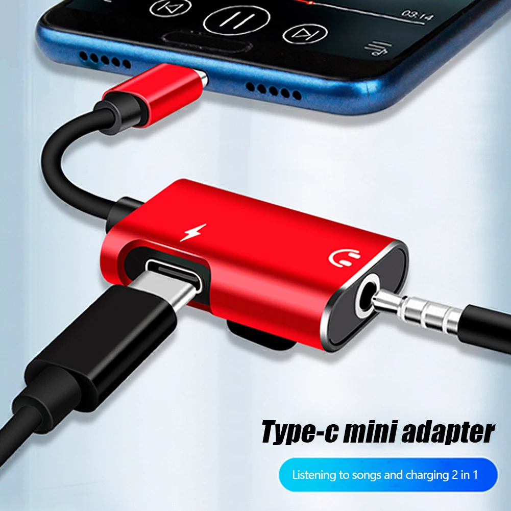 Type C To 3.5mm Jack Adapter F - đánh giá và giá Earphone Splitter Jack