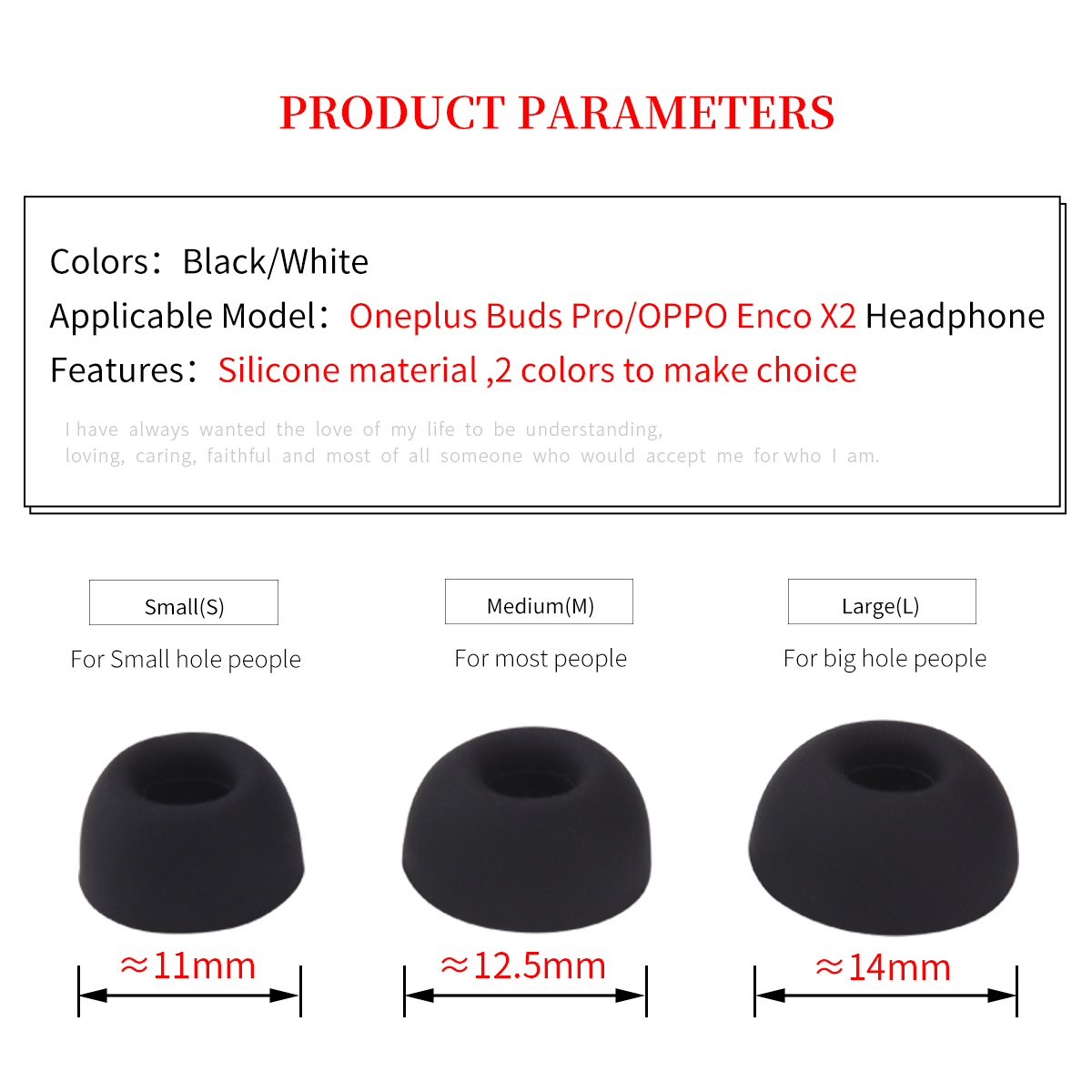 6Pcs Silicone Ear Tips for One - đánh giá và giá Wireless Earbuds Tws